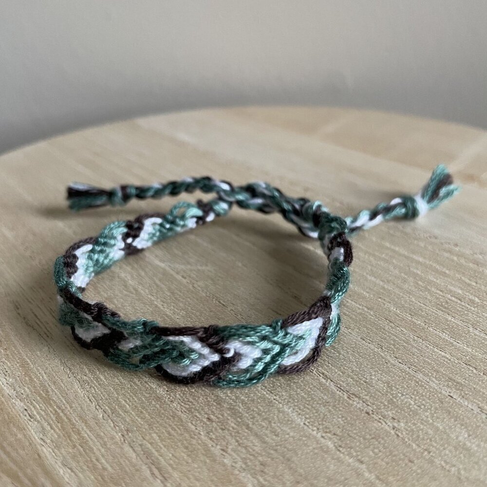 Mirielle Bracelet, anklet, trendy, comfortable, tie, embroidery thread, woven, g